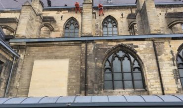 6 abseiltechnieken monumentaal schilderwerk