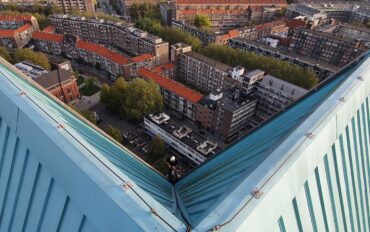 1 Abseiltechnieken toren laurenshof Rotterdam