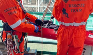 5 ATI standby rescue abseiltechnieken rope access (Middel)