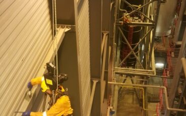 6 Abseiltechnieken fabrieksreiniging Omrin REC