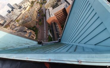 6 Abseiltechnieken toren laurenshof Rotterdam (2)