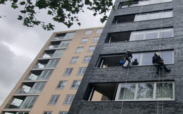 2. Abseiltechnieken rope access ramenwassen boven water